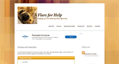 Desktop Screenshot of flareforhelp.com